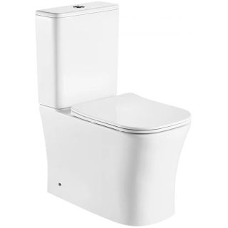 Унитаз CeramaLux 1218-1A с бачком и сиденьем Микролифт